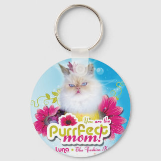 Purrfect Mom Key chain