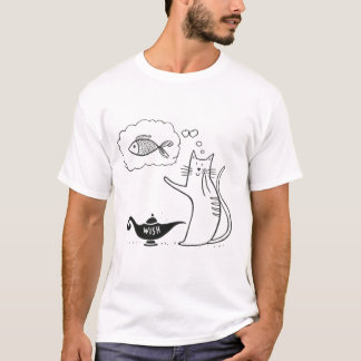 Purrfect Wish (Aladdin's Magic Lamp) T-Shirt