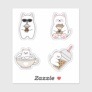 Purrfectly Adorable Cat Lovers Sticker