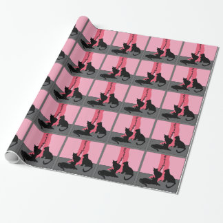 Purrfectly Sane Cat Lady Wrapping Paper