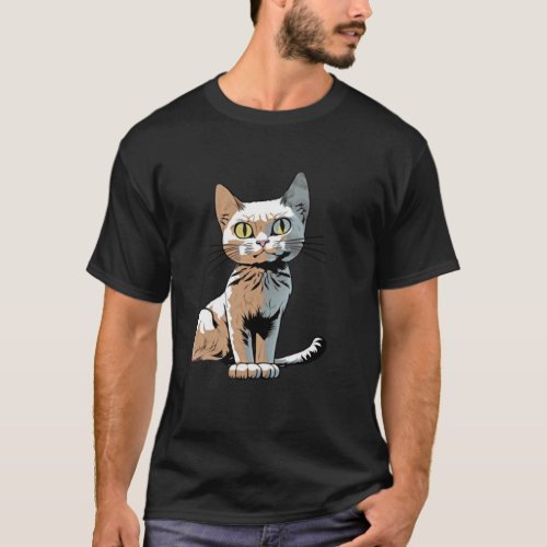 Purrfectly Sassy Cat T_Shirt