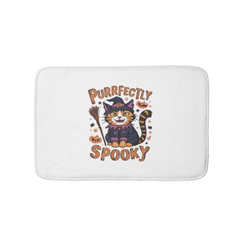 Purrfectly Spooky Bath Mat