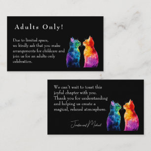 🌈 Purrfectly Yours: Purrfectly 4 Grown-Ups Enclosure Card