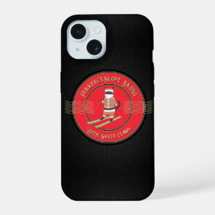 Purrfectt-Slope Skiing with Santa Claws Case-Mate iPhone 15 Case