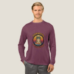 Purrfessor of Feline Studies Cat Lover Retro Sunse Tri-Blend Shirt