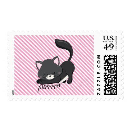 Purring Kitten Postage