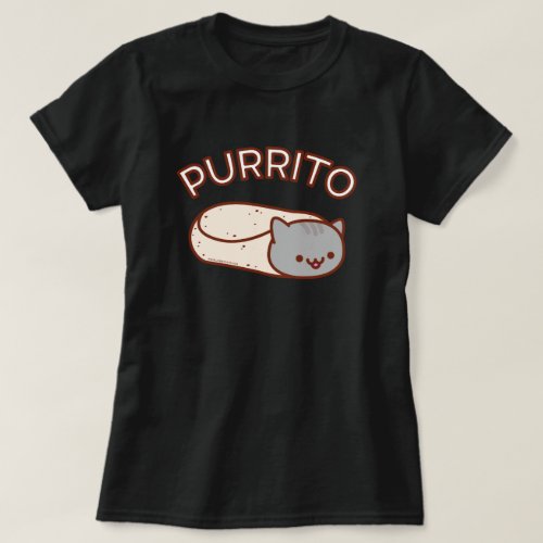 PURRITO Cat Burrito T_SHIRT