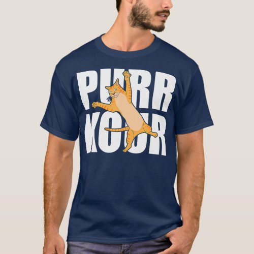 Purrkour Parkour Meme Dank Freerunning Cat Ninja T_Shirt
