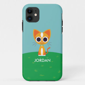 Purrl the Cat iPhone 11 Case