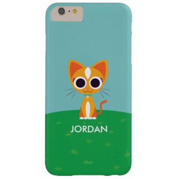 Purrl The Cat Barely There Iphone 6 Plus Case by peekaboobarn at Zazzle