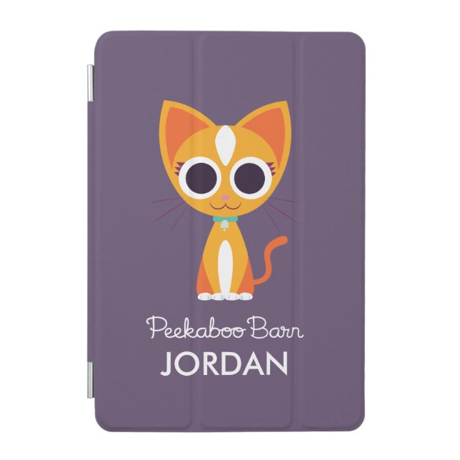 Purrl the Cat iPad Mini Cover (Front)