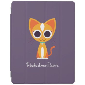 Purrl The Cat Ipad Smart Cover by peekaboobarn at Zazzle
