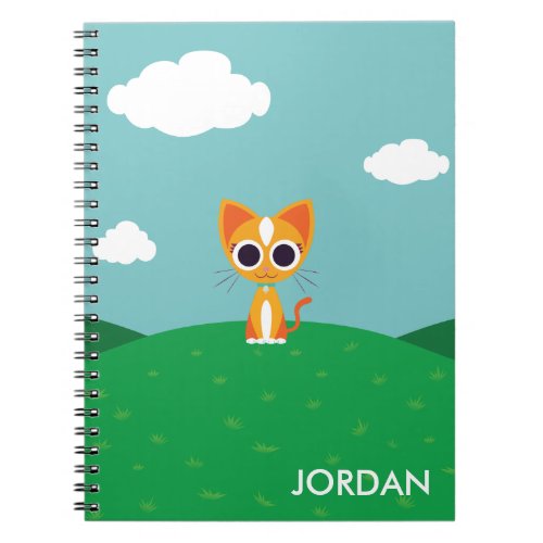 Purrl the Cat Notebook