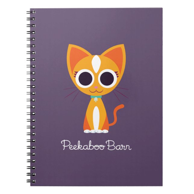 Purrl the Cat Notebook (Front)