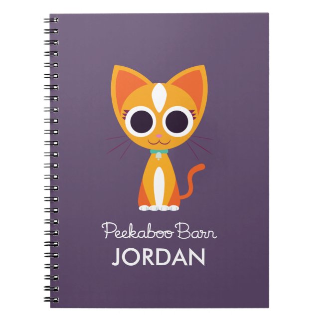 Purrl the Cat Notebook (Front)
