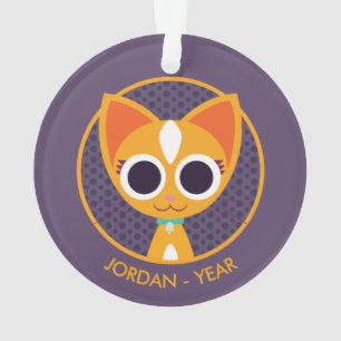 Purrl the Cat Ornament