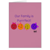 Purrrfect Family Cards (Front)
