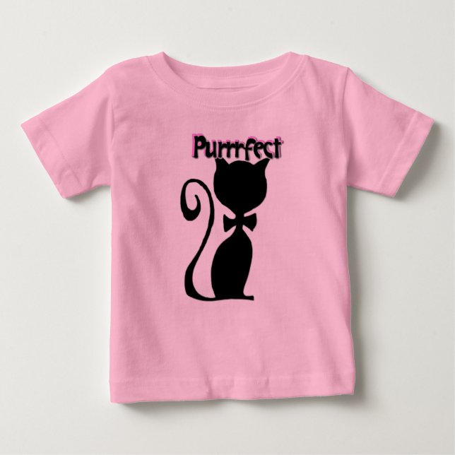 Purrrfect Kitty infant-toddler T-shirt (Front)