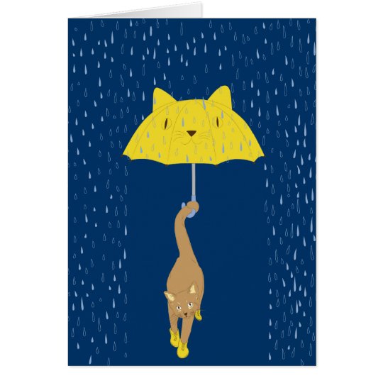 Purrrfectly Dry Card