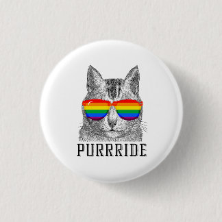 PURRRIDE PINBACK BUTTON