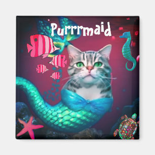 Purrrmaid Magnet