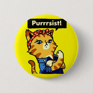 Purrrsist, Cat Purrsist, cat pursist Button