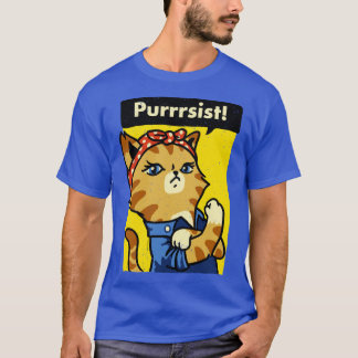 Purrrsist vintage boy T-Shirt