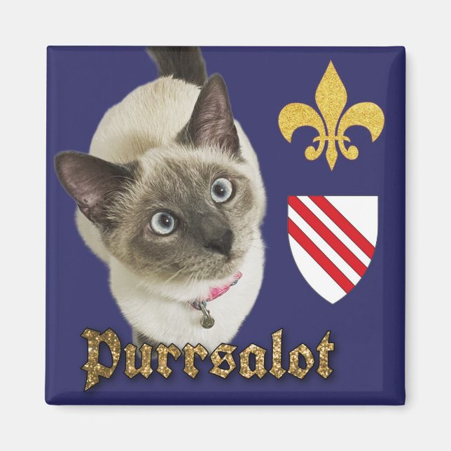 Purrsalot Magnet (Front)