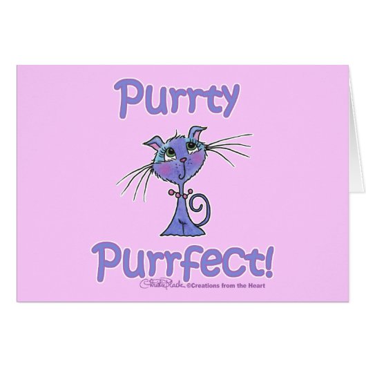 Purrty Purrfect Kitty (Front Horizontal)