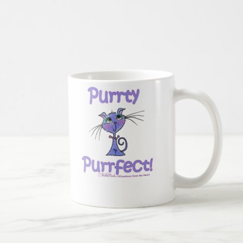 Purrty Purrfect Kitty Coffee Mug