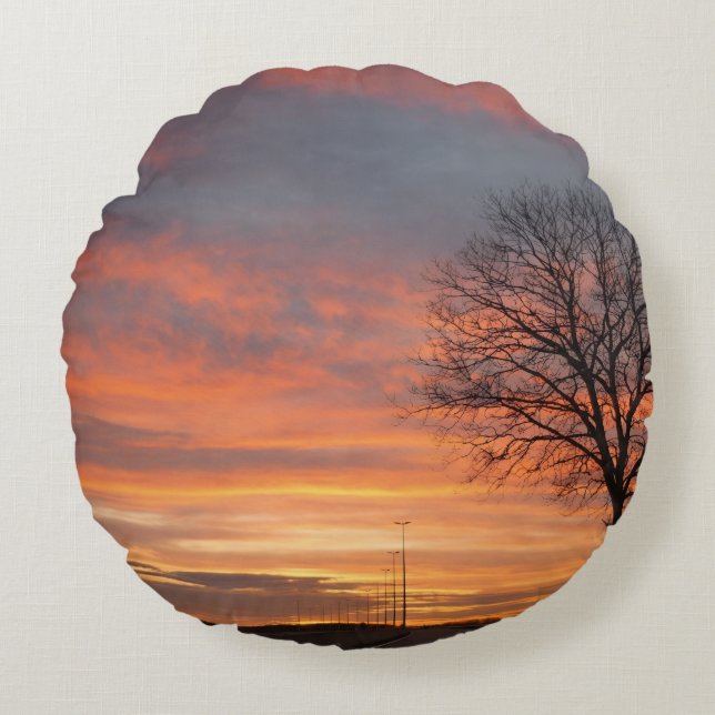 Purse Round Pillow (Front)