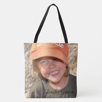Purse With Your Fashion Photo And Name Tote Bag by 4aapjes at Zazzle