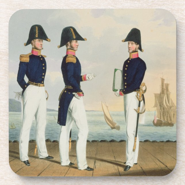 Pursers and Captain's Clerk, plate 7 from 'Costume Coaster (Front)