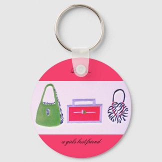 Purses...a girls best friend keychain