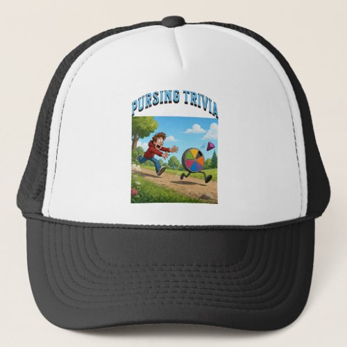 Pursing Trivia Trucker Hat