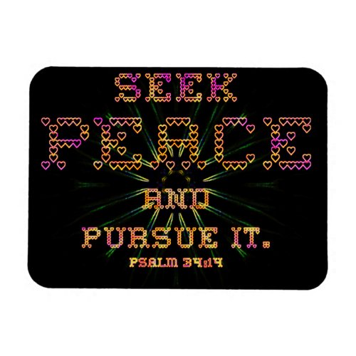 Pursue Peace Magnet