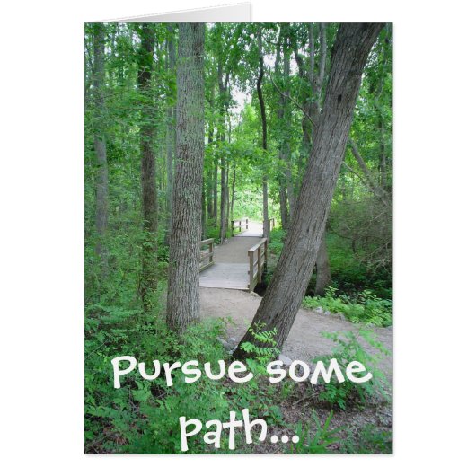 Pursue some path... cards (Front)