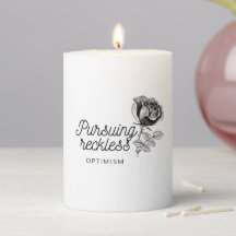 Pursuing reckless optimism - black