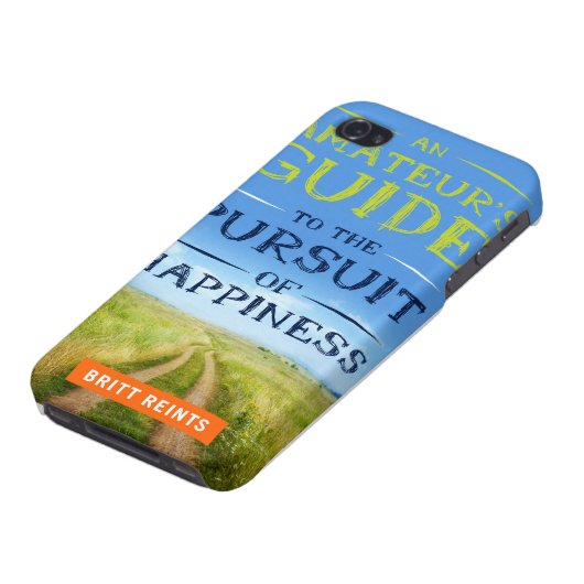 Pursuit of Happiness Book iPhone Case (Bottom)