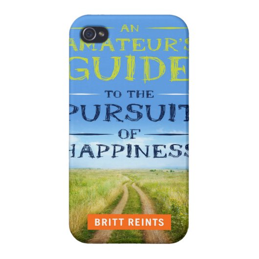 Pursuit of Happiness Book iPhone Case (Back)