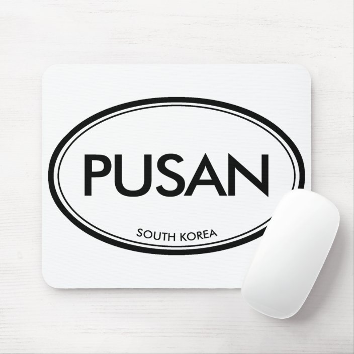 Pusan, South Korea Mouse Pad