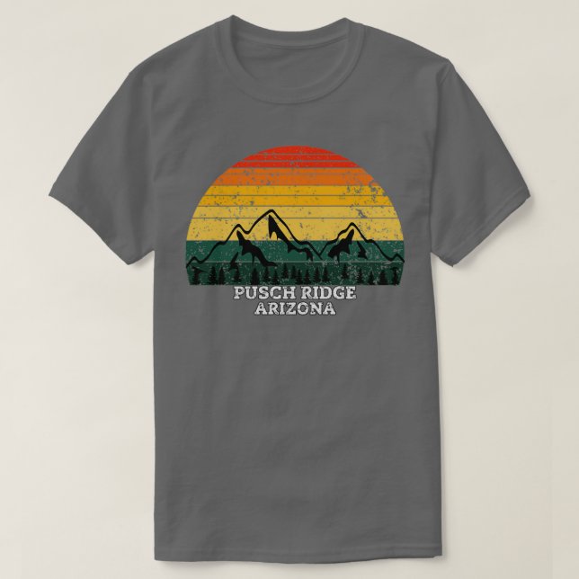 Pusch Ridge Arizona T-Shirt (Design Front)