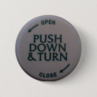 Push Down & Turn novelty Button