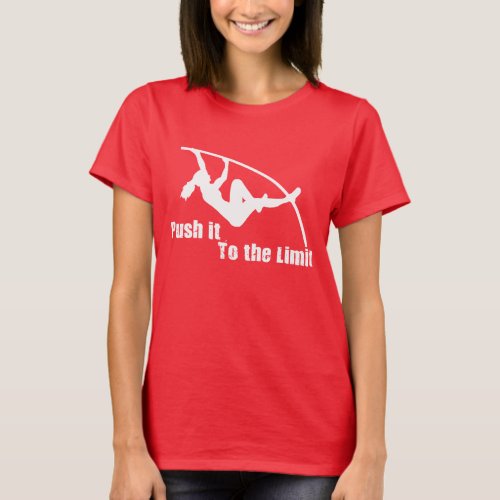Push it to the Limit Front White Image T_Shirt