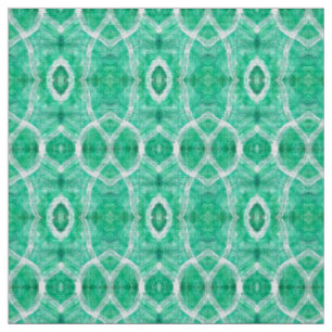 Push Light Green Abstract Watercolor Art Fabric