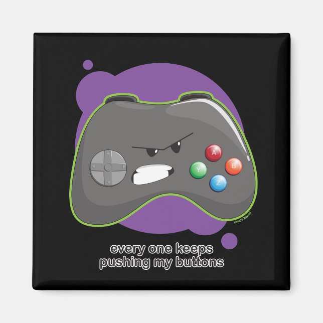 Push My Buttons Magnet (Front)