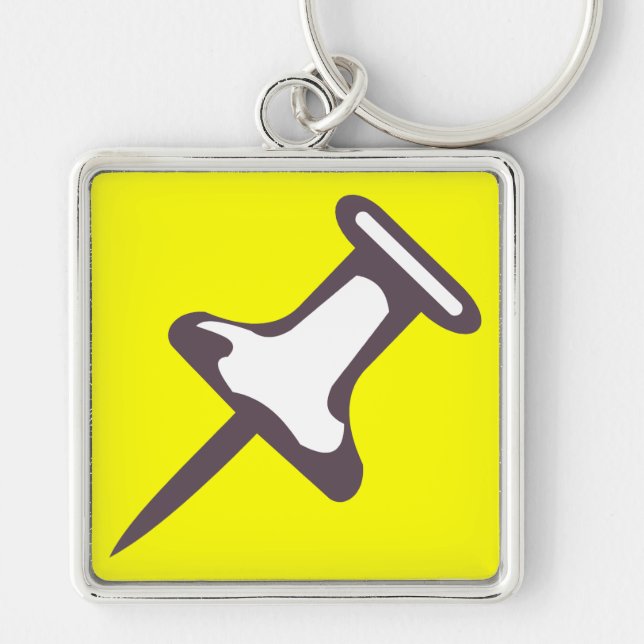 Push Pin - Son of Thumb Tack Keychain (Front)