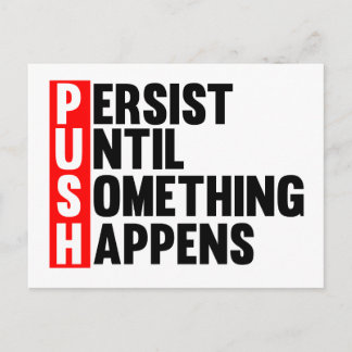 PUSH POSTCARD