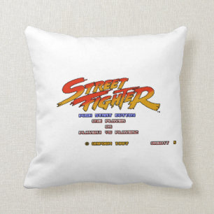 Push Start 2 Throw Pillow