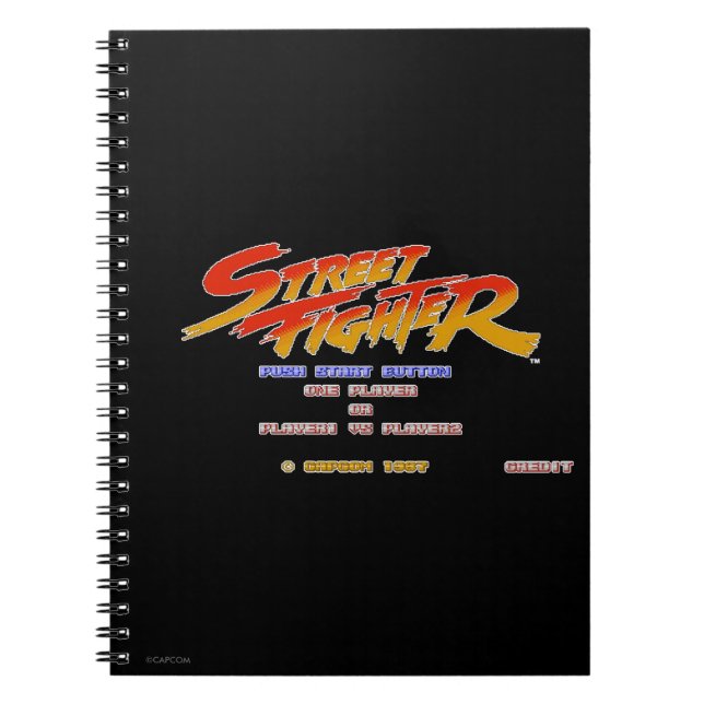 Push Start Notebook (Front)